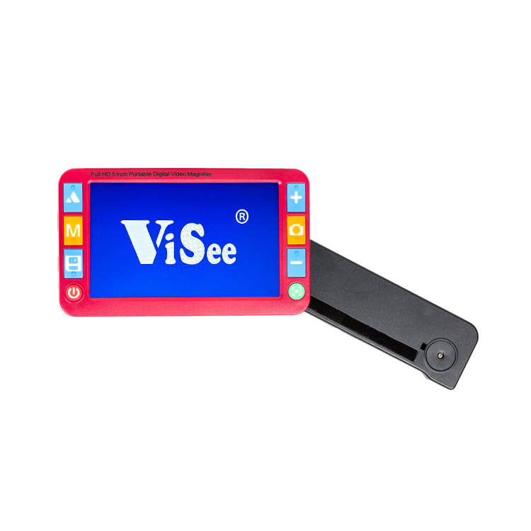 ViSee VH-802AF 5MP Desktop High Speed Visual Presenter With Auto Focus HDMI  Out Video Magnifier to TV Monitor for Low Vision